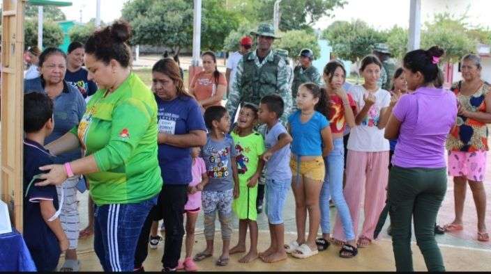 They take social day to displaced and families of Catatumbo