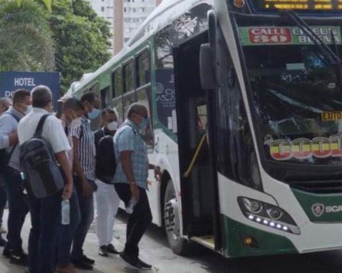 This is how the public transportation rate in Barranquilla remained for 2025v