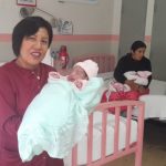 Two first-born daughters of first-time parents are born on January 1 in Tarma