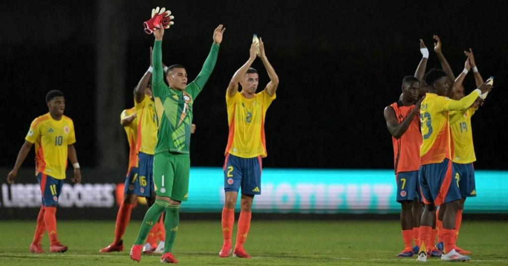 U-20 South American: Colombia and Argentina draw 1-1 in a close duel