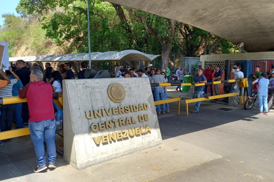 UCV raises its voice in the face of electoral crisis in the country that leads to arbitrary arrests