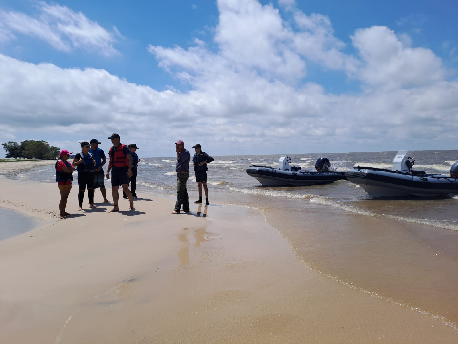 Unexpected return: they suspect that a fisherman would have killed the other in the Merín lagoon