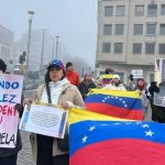 Venezuelans protested in Brussels against Maduro's "illegitimate" swearing-in