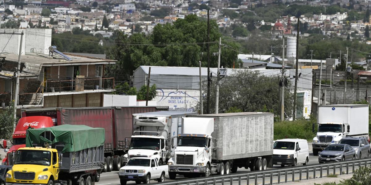 What is known about the march towards the Zócalo of the CDMX and Edomex transporters?