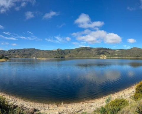 What level are Bogotá's reservoirs at doors to finish January?