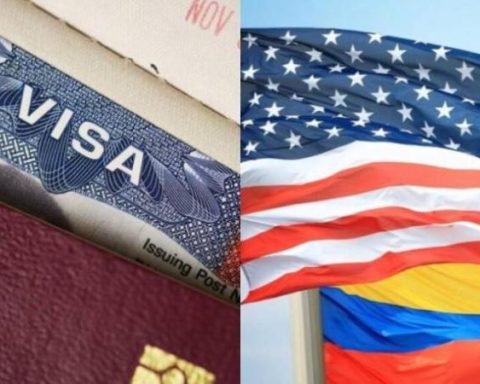 When would visas for the United States be issued again in Colombia?