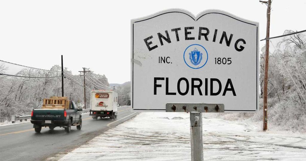 Winter storm continues bringing snow to Florida