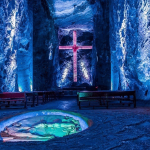 Zipaquirá Salt Cathedral, tourist and religious temple located 180 meters underground