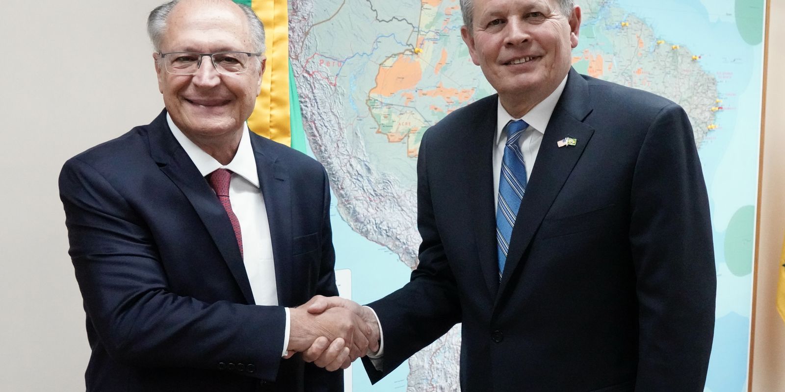 Alckmin welcomes Trump's ally senator