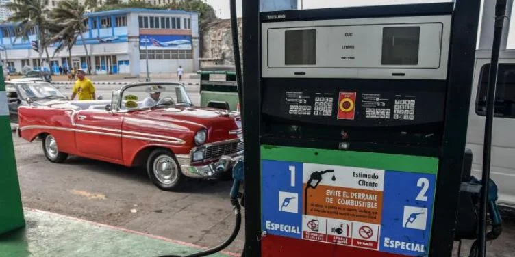 gasolina, Cuba
