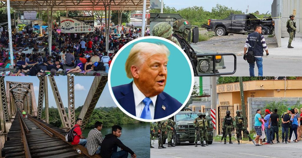 Cartels and traffickers of people, "Ganones" With the border blockade