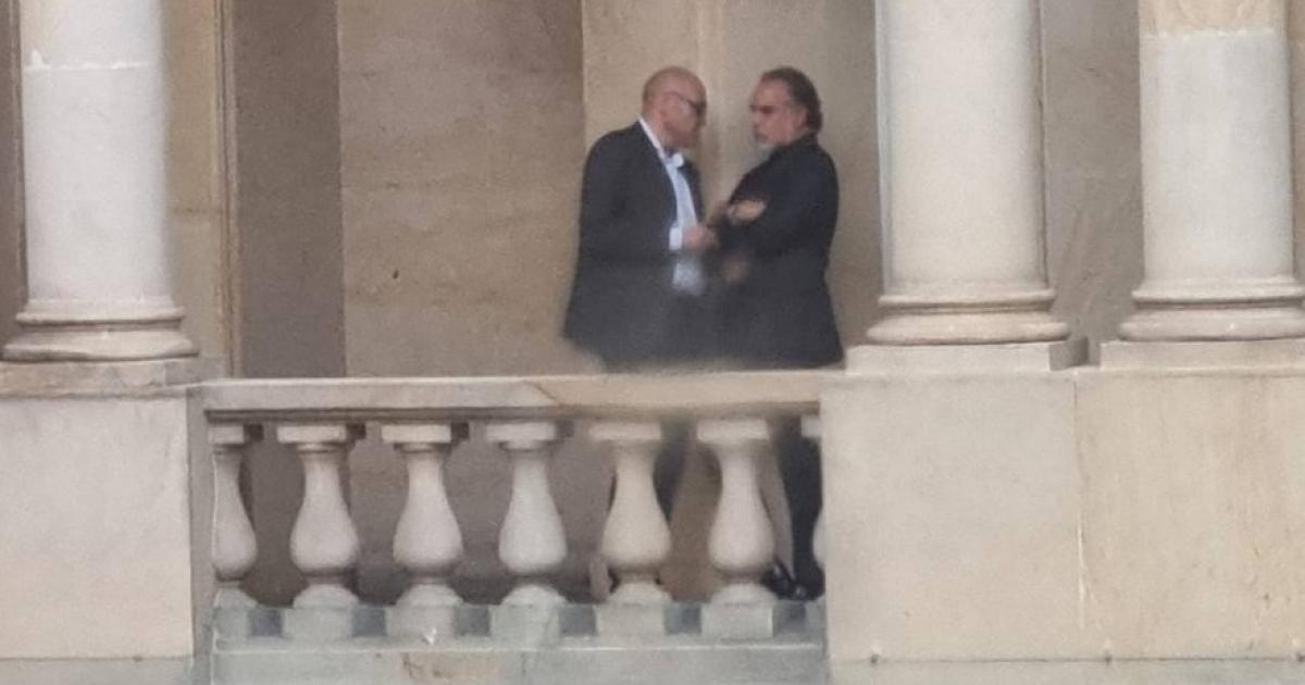 Case of Papá Pitufo: controversial photo of Armando Benedetti talking to Xavier Vendrell in the house of Nariño