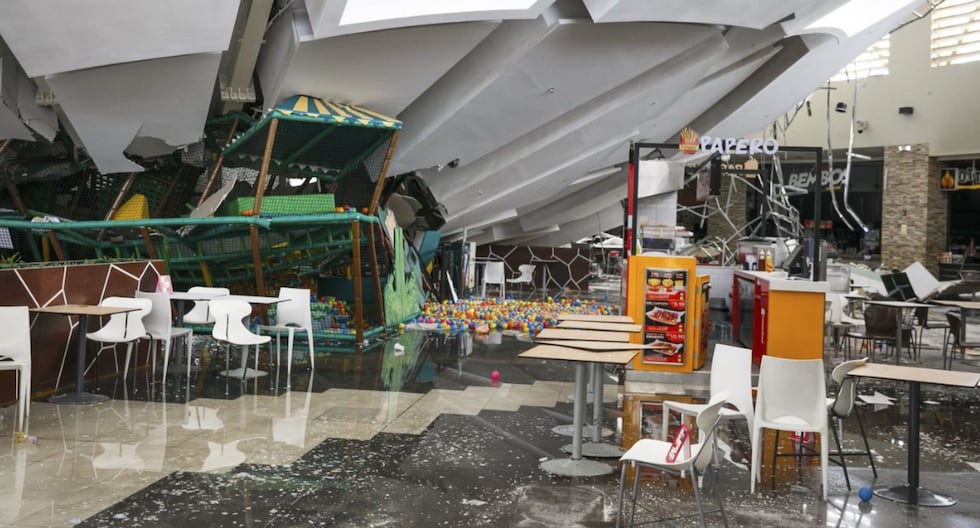 Ceiling collapse in Real Plaza Trujillo: The dead number is already wounded to eight