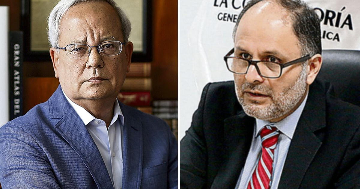 César Hildebrandt about Comptroller César Aguilar after exempting Dina Boluarte from a heritage imbalance: "It is a servant of Congress and Palace"