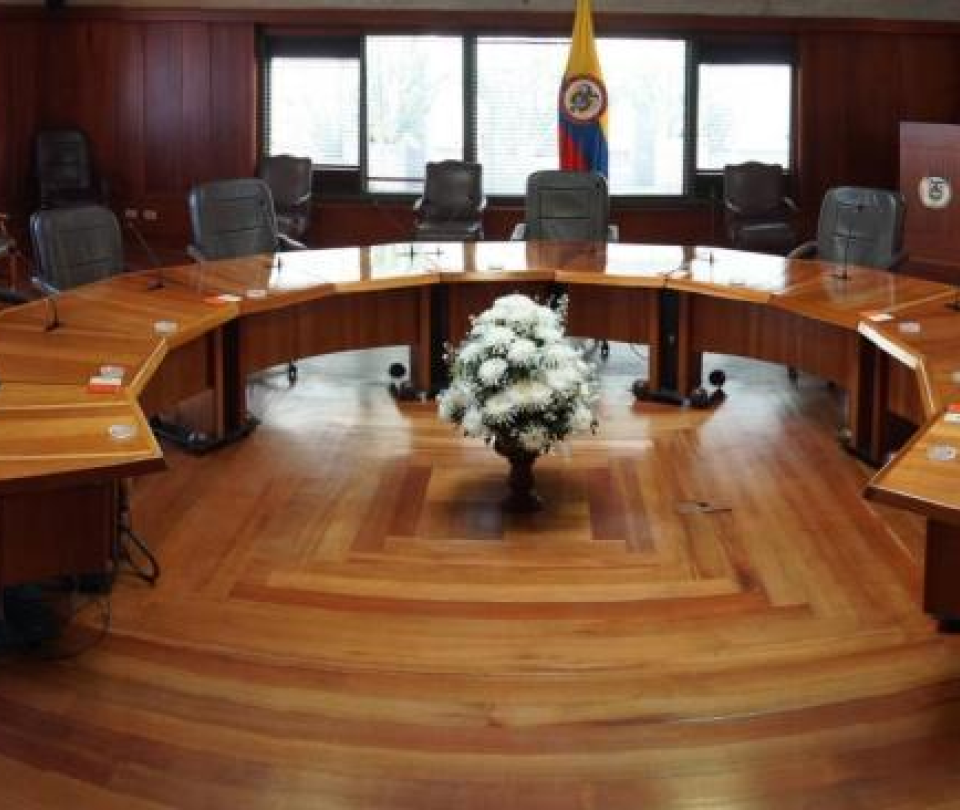 Constitutional Court marked independence and rejected invitation to meet with Petro