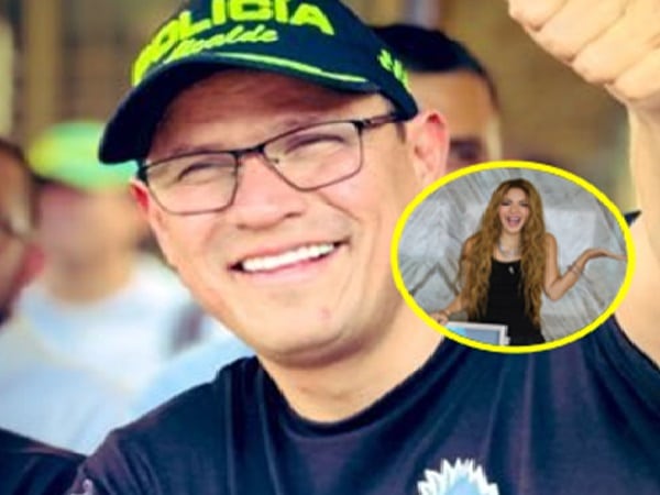 Alcalde de Cúcuta en Barranquilla en concierto de Shakira.