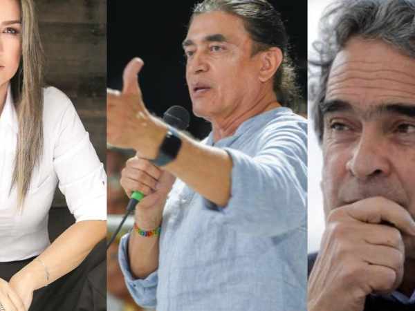 Dávila, Bolívar and Fajardo, above in intention of presidential vote, according to Guarumo