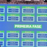 Defined the games of the 1st phase of the Men's Football Brazil Cup