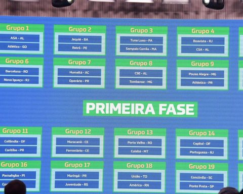 Defined the games of the 1st phase of the Men's Football Brazil Cup