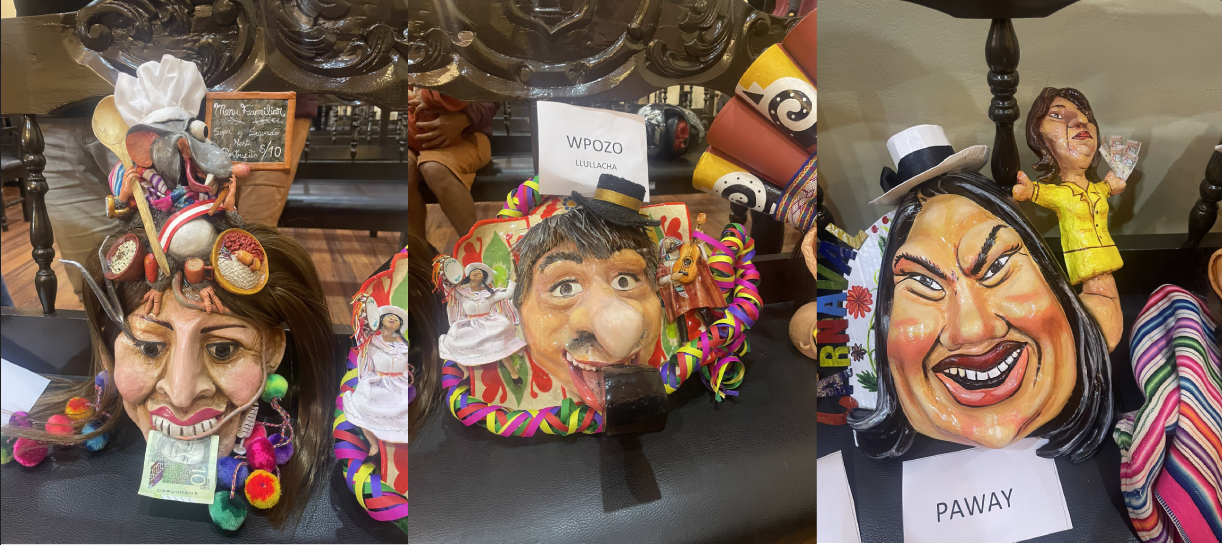 Dina Boluarte: Ayacuchano artisan wins masks contest with work inspired by Oscorima and the president's surgery