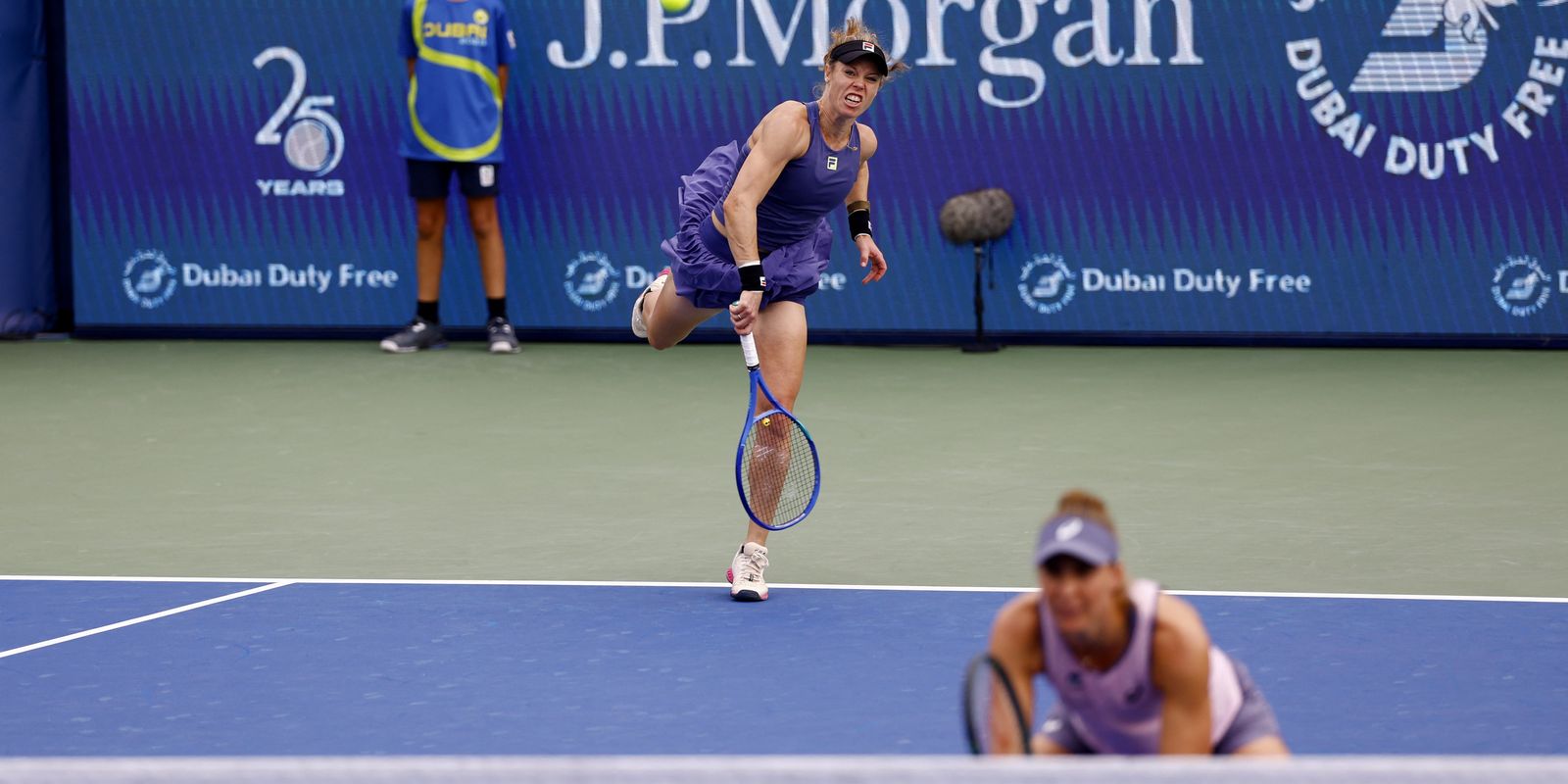 Doubles of Bia Haddad and Luisa Stefani fall in the Dubai WTA