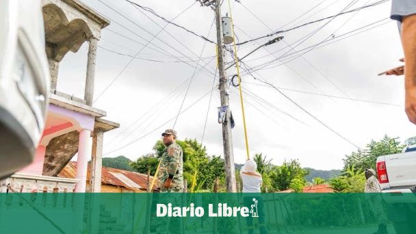 Edesur intervenes Peravia by illegal connection in the electric service
