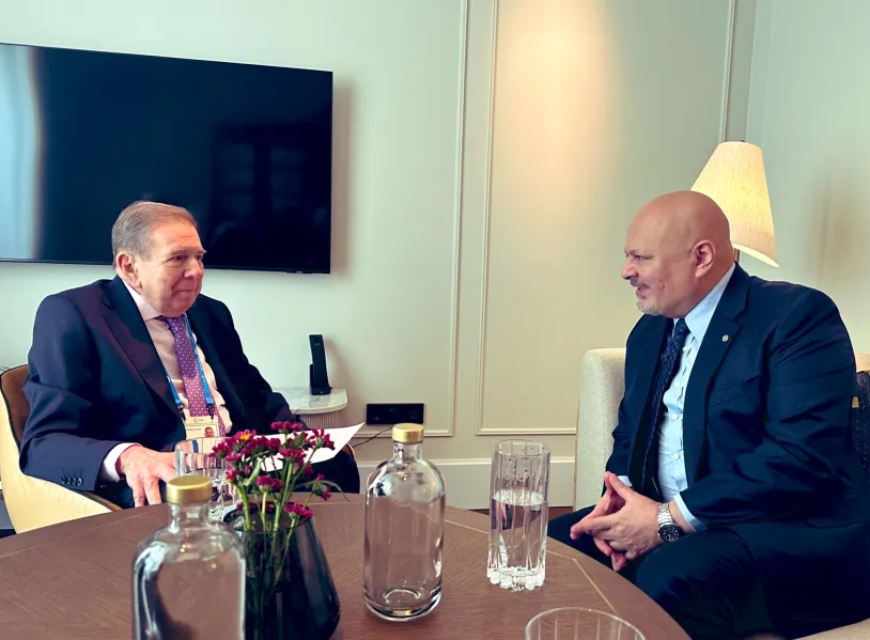 Edmundo González met with the CPI prosecutor in Munich