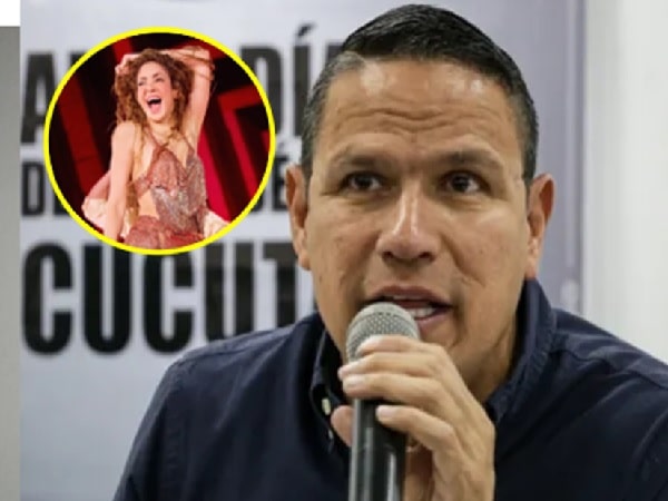 Alcalde de Cúcuta, a polémica por no haber asistido a concierto de Shakira.