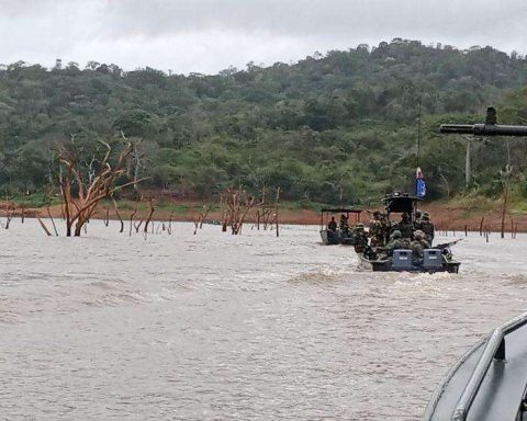 Fanb destroyed illegal camp that contaminated the Guri reservoir