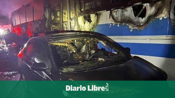 Fire reduces business vehicles in Puerto Plata