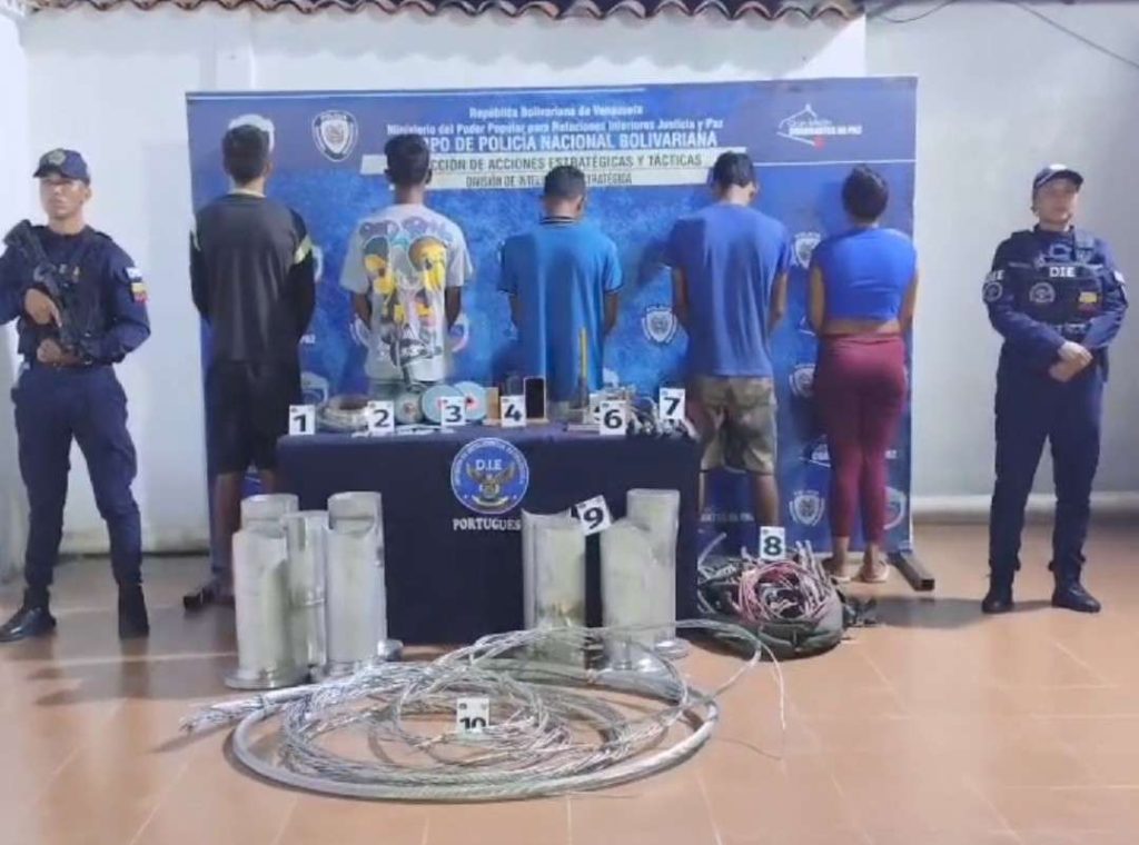 Five detainees in Portuguese by sabotage to the electrical system