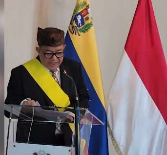 Francisco de Miranda deliver to Indonesia Ambassador to Venezuela