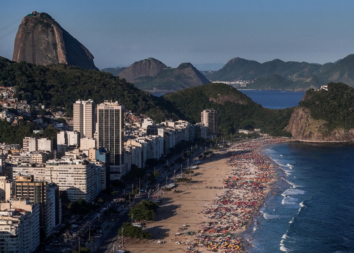 Heat wave in Rio de Janeiro