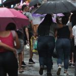 Heavy rainfall again hit São Paulo in the midst of the heat wave
