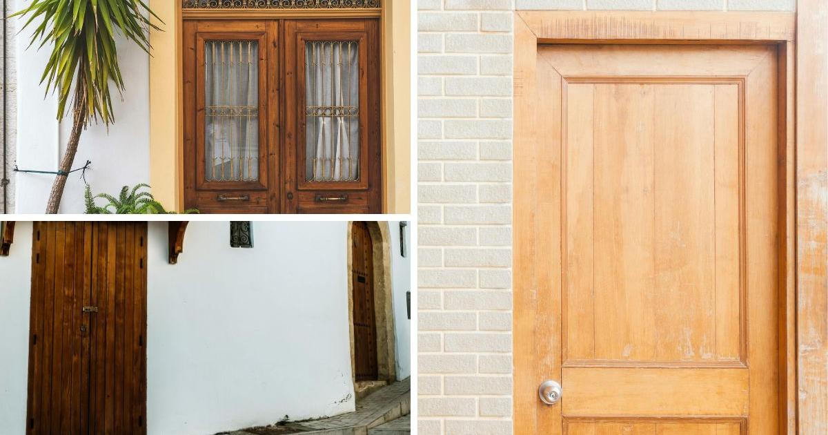 How to clean the wooden doors so that they are bright? Homemade tricks