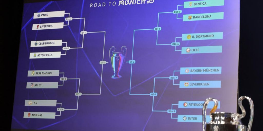 How were the round of 16 of the Champions League?