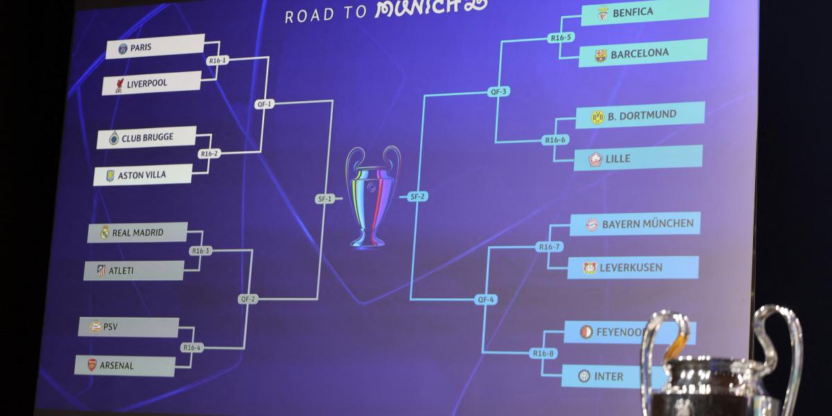 How were the round of 16 of the Champions League?