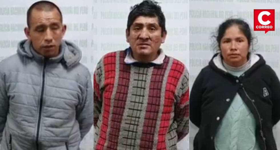 Huancayo: They stop three people who assaulted a policeman during an intervention