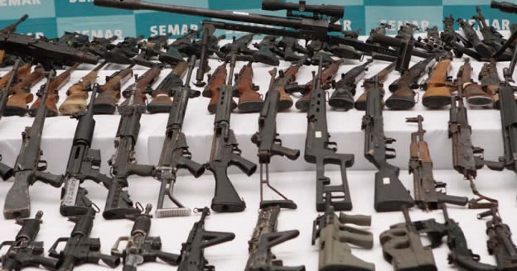 In Mexico, 13.3 million illegal firearms circulate: Colmex