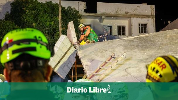 It collapses in La Romana kills two people