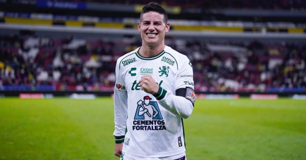 James Rodríguez celebrates with León: unstoppable triumph against Mazatlan in the MX League