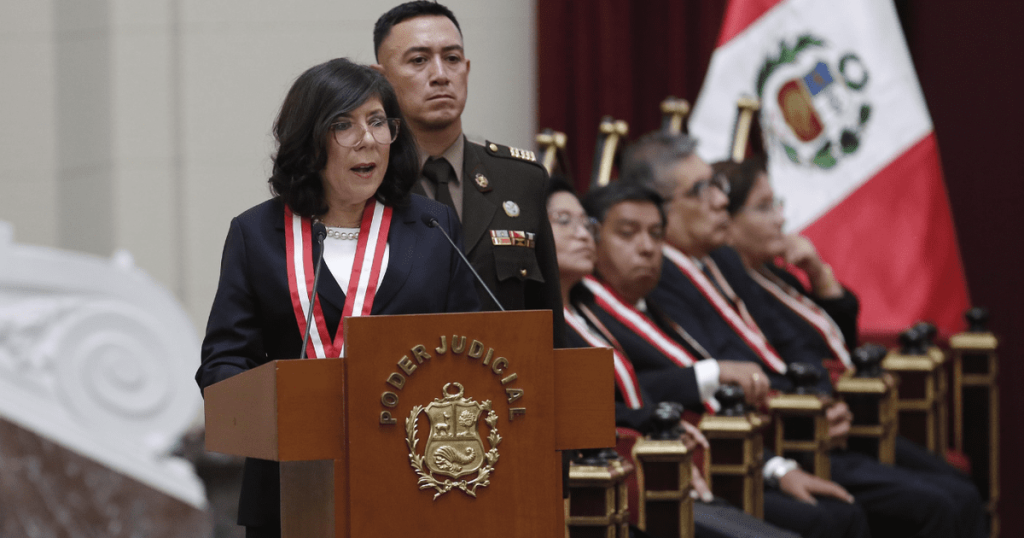 Janet Tello: Jnj seeks to dismiss the president of the Judiciary for the complaint of a colonel expelled from the PNP