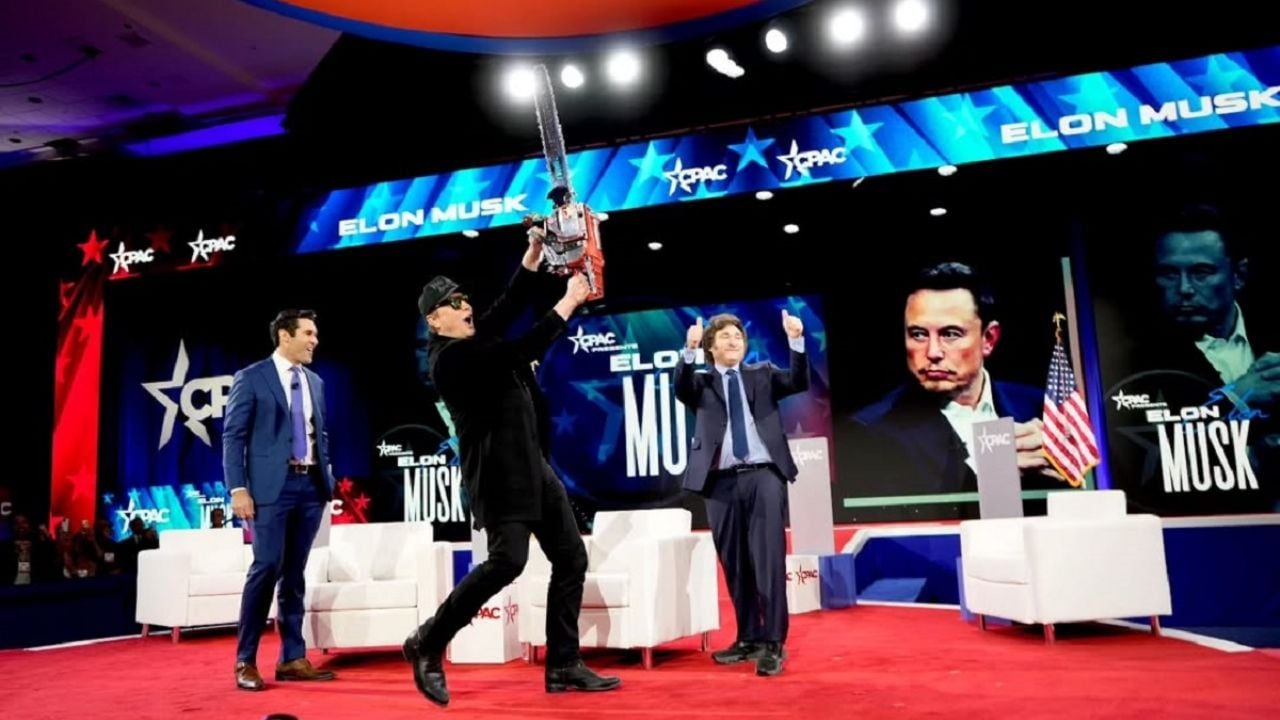 Javier Milei met with Kristalina Georgieva in Washington