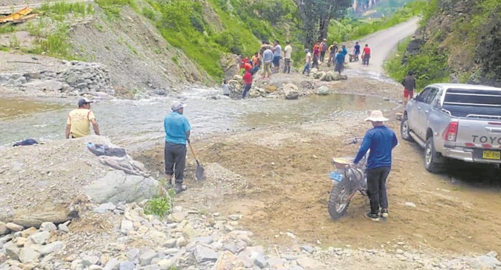 La Libertad: help Affected by Rain and Huaico in the province of Pataz