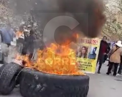 La Oroya: relatives of disappeared on the Mantaro River block the Central Highway