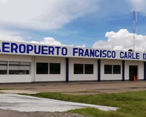 Latam Airlines Peru suspended operations at Jauja airport