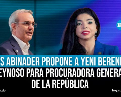 Luis Abinader postula a Yeni Berenice Reynoso para procuradora general de la República