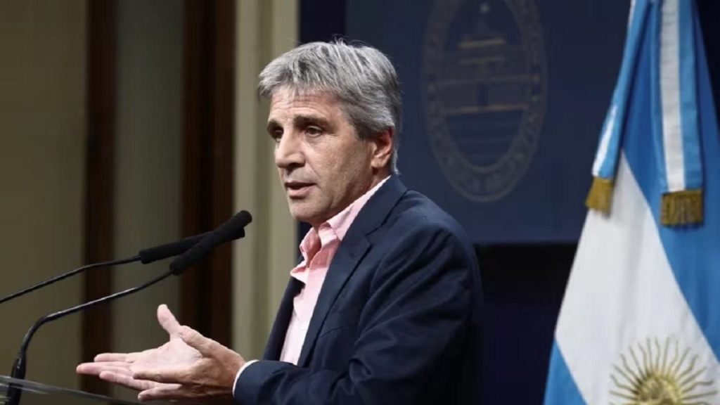 Luis Caputo said there is no exchange backwardness