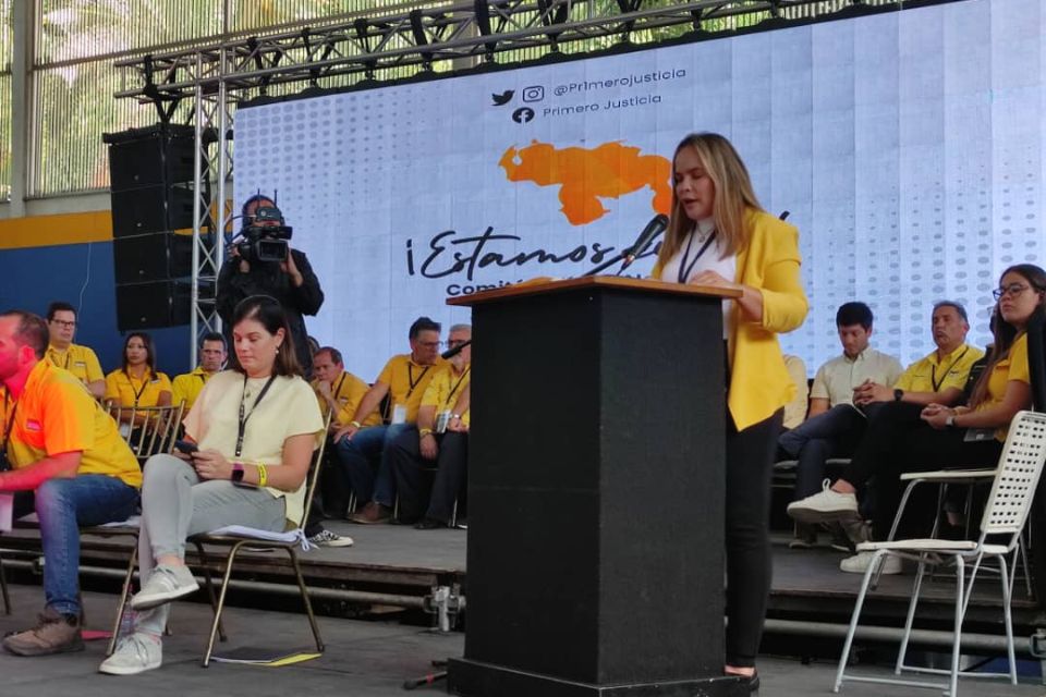 Martínez accuses First Justice members of "Align" with Maduro's strategy