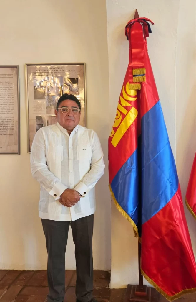 Mongolia formalizes its presence in the Consuls Corps of Santo Domingo